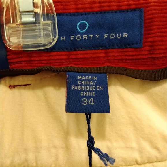 34" N44° corduroy pants - NWOT - Picture 9 of 14